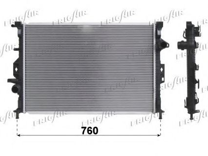 FRIGAIR Radiateur 0105.3111 Ford SIERRA Radiateur, koelvloeistof FRIGAIR 0105.3111
