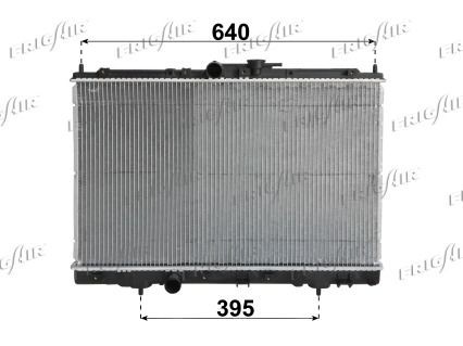 FRIGAIR Jäähdytin, moottorin jäähdytys 0116.3029 FRIGAIR 0116.3029 Mitsubishi Pajero Pinin V6 jäähdytin hinta
