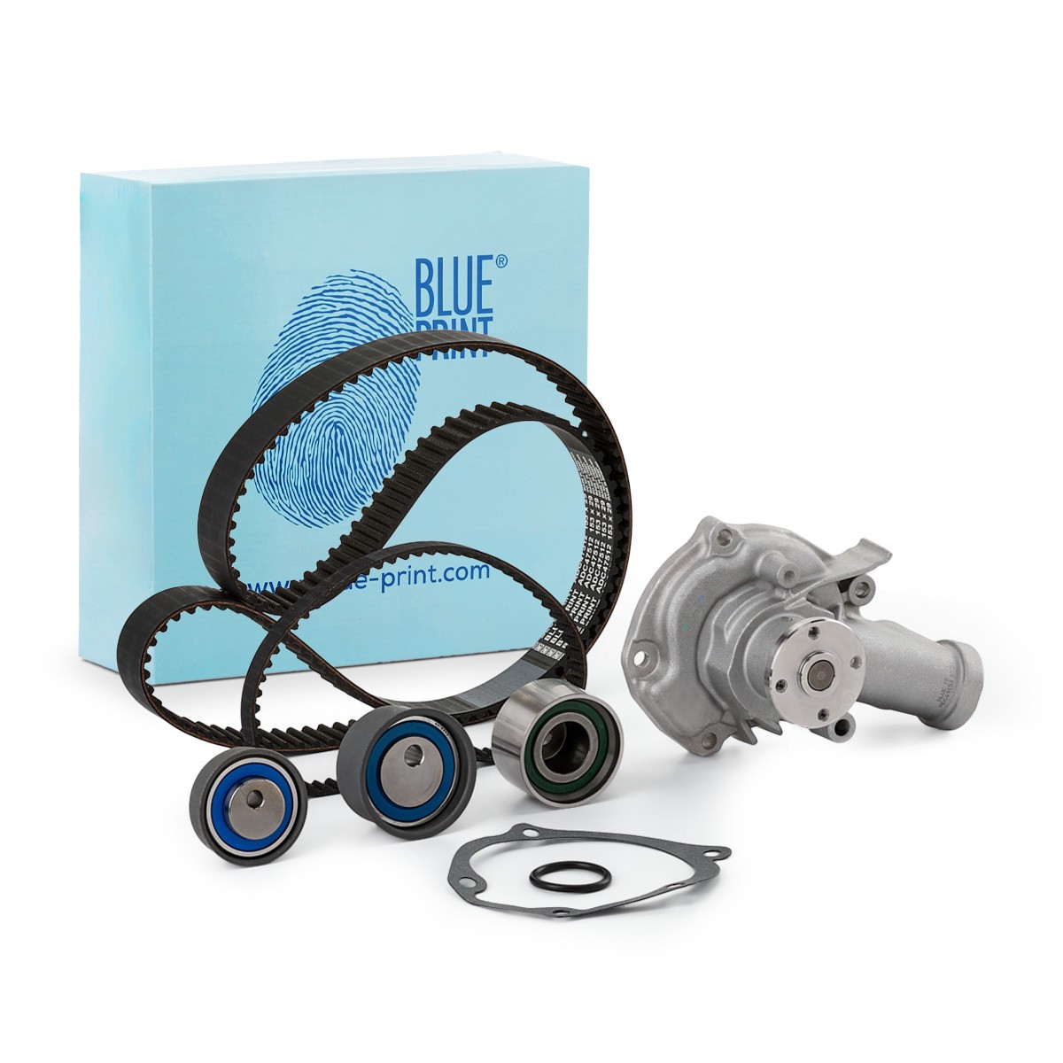 BLUE PRINT Bomba de água + kit de correia dentada ADC47344 Bomba de água + kit de distribuição BLUE PRINT Opel CORSA ADC47344