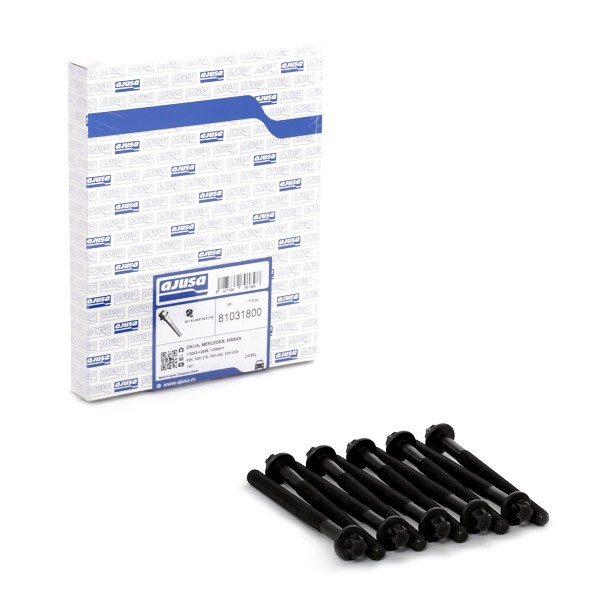AJUSA Kit bulloni testata 81031800 81031800 costo Bulloni testata NISSAN NOTE AJUSA