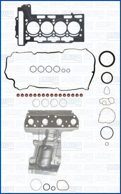AJUSA Full Gasket Set, engine 50291800 AJUSA 50291800 PEUGEOT Partner I Platform / Chassis complete engine gasket set replacement