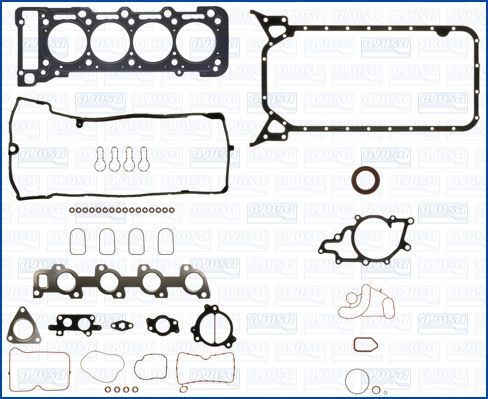 AJUSA Motor pakking, complete set 50294100 AJUSA 50294100 Carterpakking set Mercedes S211 originele prijs