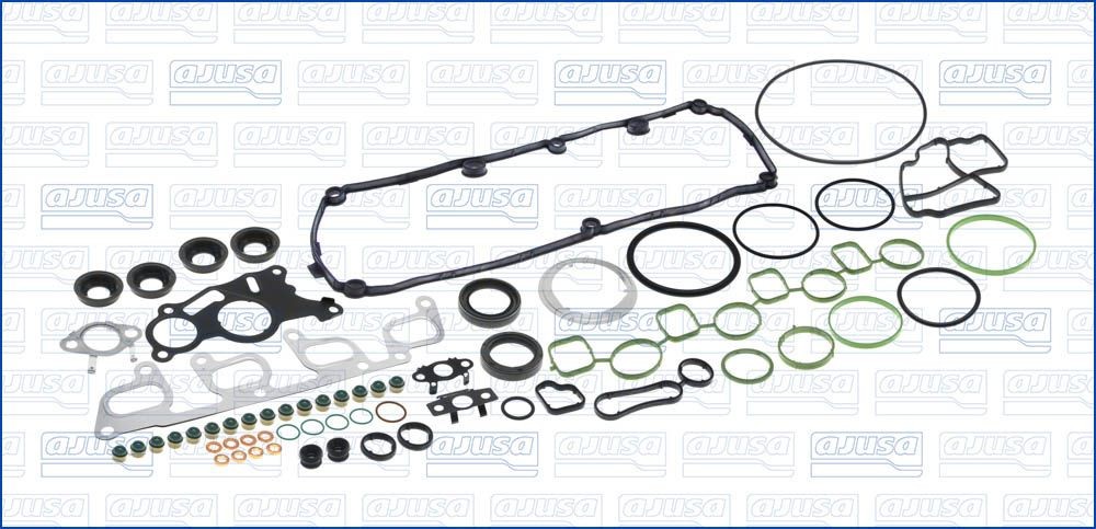 Komplet pakningssæt, motor AJUSA 51041300 AJUSA 51041300 Krumtaphuspakning VW GOLF 2006