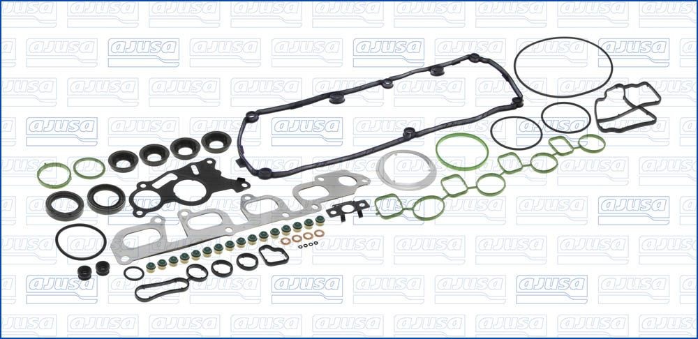 AJUSA Full Gasket Set, engine 51041700 AJUSA 51041700 CHEVROLET ORLANDO crankcase gasket set replacement