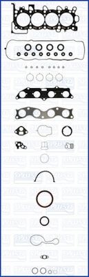 Komplet pakningssæt, motor AJUSA 50304100 AJUSA 50304100: Toppakning Honda JAZZ 2005
