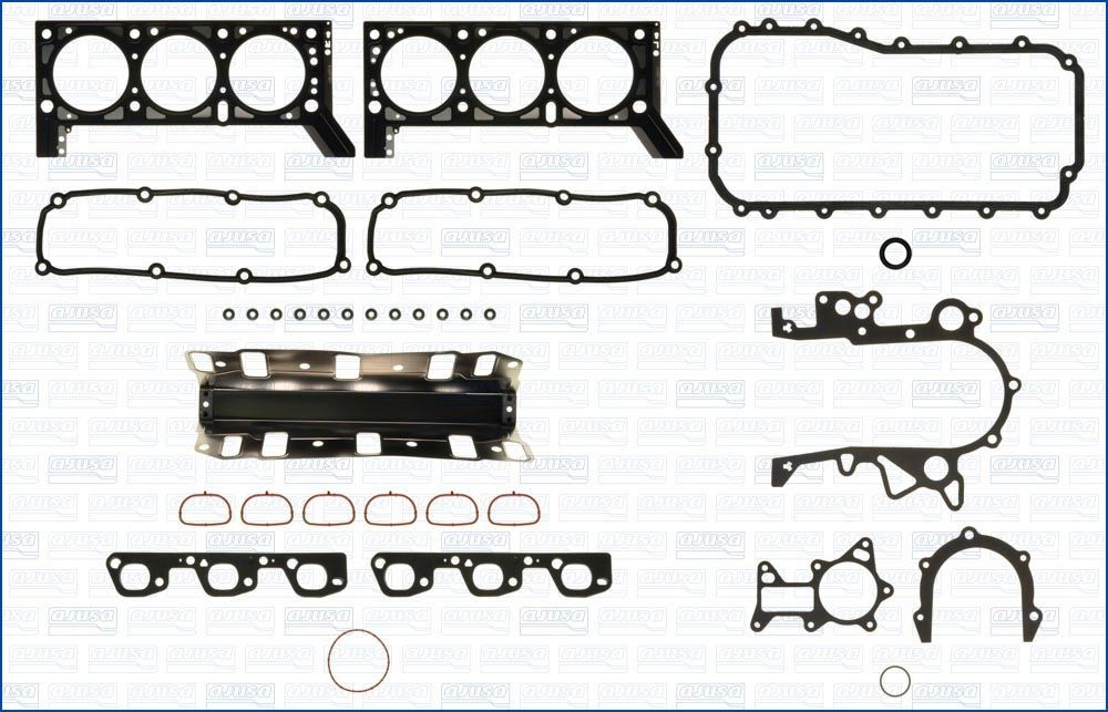 AJUSA Tetnings helsett, motor 50277100 Veivhustetning AJUSA GRAND CHEROKEE 50277100 billige