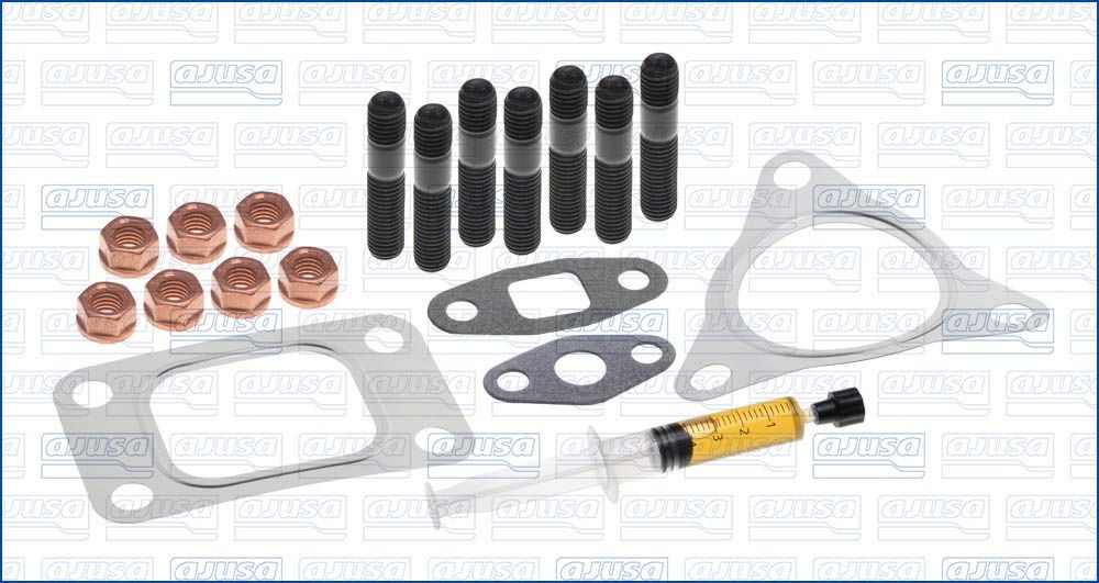 AJUSA Montagesæt, lader JTC11323 AJUSA JTC11323 Mercedes S124 (W124) Monteringssæt udstødning pris