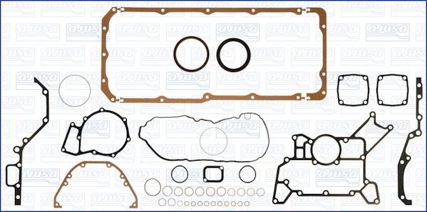 AJUSA Blīvju komplekts, Motora bloks 54136600 AJUSA 54136600 Kartera blīve Opel Tigra Twintop orģinālās cena