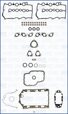 AJUSA Tihendite täiskomplekt, Mootor 51025300 AJUSA 51025300 Vändaraamitihend Jaguar XF X250 Saloon originaal hind