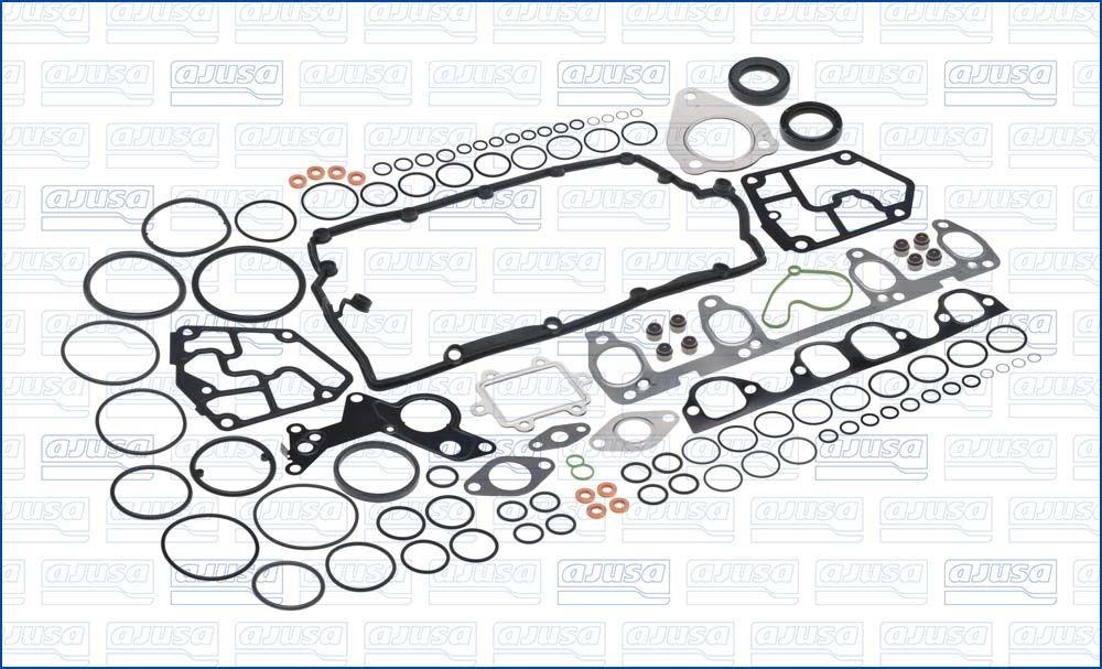 Komplet pakningssæt, motor AJUSA 51025500 AJUSA 51025500: Krumtaphuspakning Volkswagen GOLF 2006