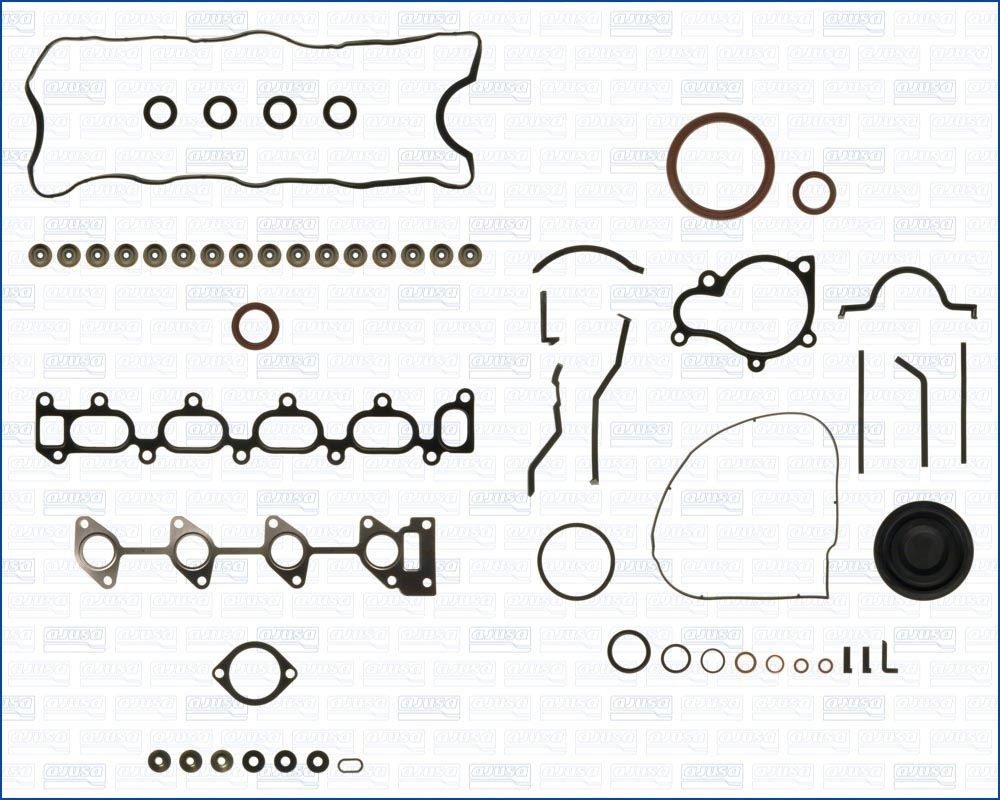 AJUSA Täydellinen tiivistesarja, moottori 51025700 AJUSA 51025700 Elantra III Sedan (XD) tiivistesarja kampikammio hinta