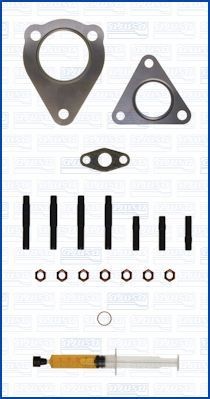 AJUSA Turbocharger, montageset JTC11012 prijs Turbocharger montageset Volkswagen 6KV2 JTC11012 AJUSA