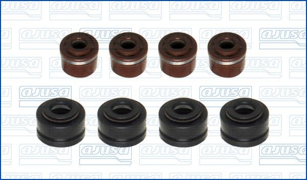 AJUSA Jogo de juntas, haste da válvula 57028200 AJUSA 57028200 Retentor da haste de válvula Honda Civic IX preço