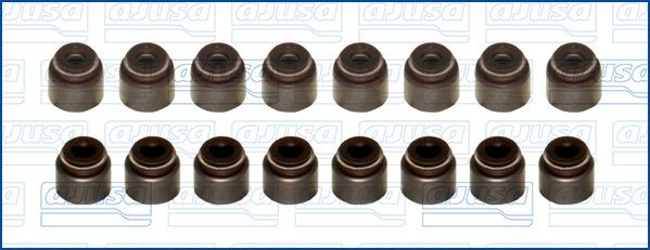 AJUSA Pakningssæt, ventilarm 57031500 AJUSA 57031500 Yaris III Van (XP13) Tætningsring ventilarm pris