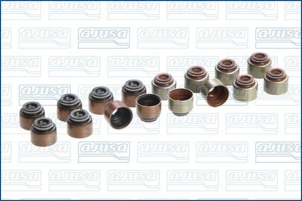Jogo de juntas, haste da válvula AJUSA 57031600 AJUSA 57031600: Retentor de haste de válvula Daihatsu TERIOS 2005