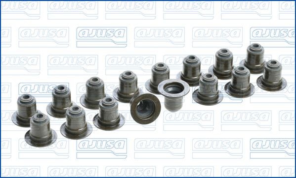 AJUSA Packningssats, ventiler 57047000 Byta Ventiltätning Kia Carens 4 kostnad AJUSA 57047000