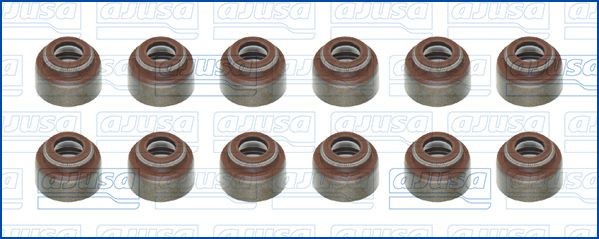 AJUSA Packningssats, ventiler 57014200 AJUSA 57014200 ventilpackning Toyota Land Cruiser 80 pris