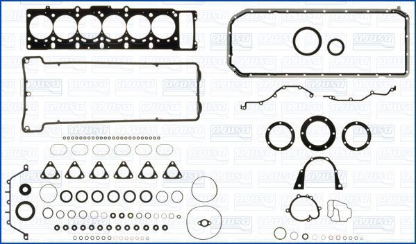 AJUSA Tihendite täiskomplekt, Mootor 50226400 AJUSA 50226400 originaal Vändaraamitihend 3 Kupee (E46) hind