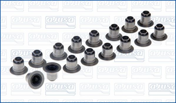 AJUSA Kit guarnizioni, Stelo valvola 57036600 AJUSA 57036600 Gommini guida valvole JAGUAR prezzo