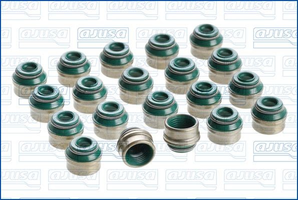 AJUSA Seal Set, valve stem 57040700 AJUSA 57040700 genuine Bora Saloon valve seals price