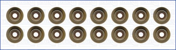 AJUSA Seal Set, valve stem 57042200 57042200 AJUSA valve stem seals for PEUGEOT 504