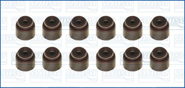 AJUSA Pakningssett, ventilstamme 57042500 AJUSA 57042500 originale Ventiltetninger Daihatsu YRV M2 hva koster