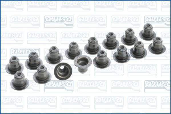 AJUSA Seal Set, valve stem 57052400 AJUSA 57052400 Hyundai Tucson jm valve stem oil seals replacement