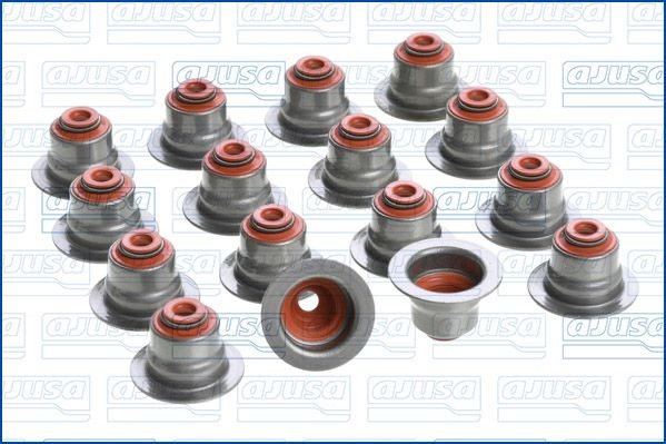 AJUSA Kit guarnizioni, Stelo valvola 57053000 AJUSA 57053000 Paraoli guida valvole Vauxhall SIGNUM originali