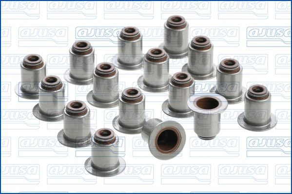 AJUSA Sada tesnení drieku ventilu 57053100 Tesniaci krúżok drieku ventilu AJUSA Toyota AYGO 57053100