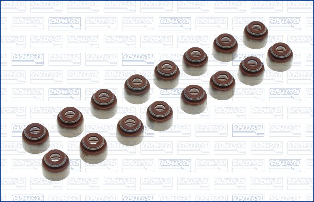 Kit guarnizioni, Stelo valvola AJUSA 57057100 AJUSA 57057100 Gommini valvole Subaru FORESTER 2003
