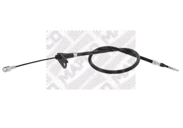 MAPCO Hand brake cable 5785 Mercedes CLK MAPCO handbrake 5785