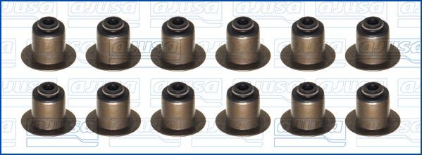 Pakningssett, ventilstamme AJUSA 57060100 AJUSA 57060100 Ventiltetninger FORD MONDEO 2004