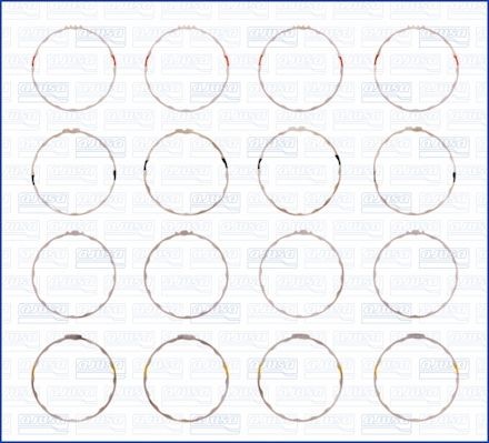 AJUSA Jogo de juntas, camisa de cilindro 60001600 AJUSA 60001600 Junta do cárter da cambota 505 Carrinha originais preço