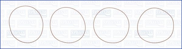 AJUSA O-Ring Set, cylinder sleeve 60002400 AJUSA 60002400 Renault Trafic Campervan crankcase gasket set replacement