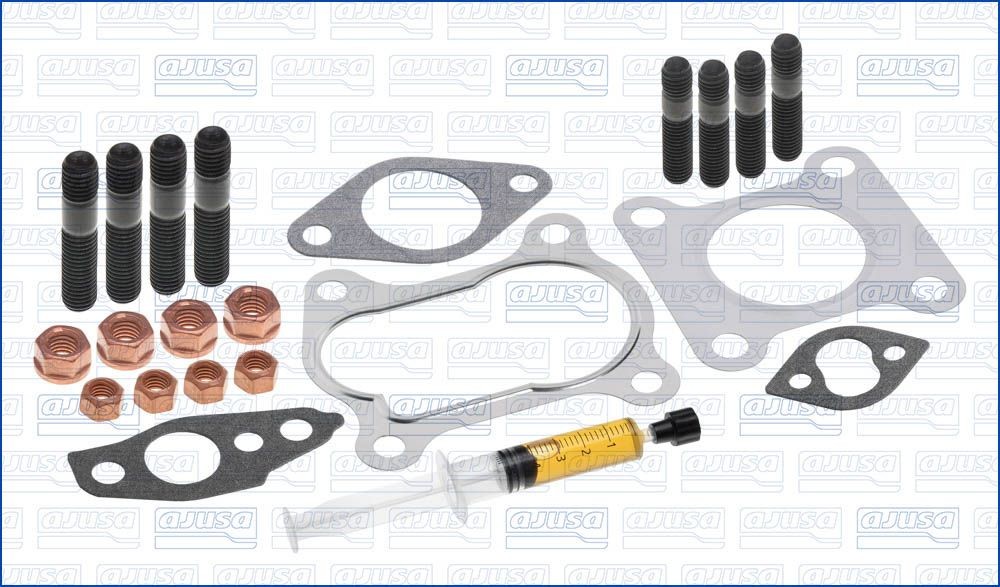 AJUSA Σετ τοποθέτησης, φορτιστής JTC11063 AJUSA JTC11063 Φλάντζα υπερπληρωτή καυσαερίων Tacoma II Pick-up φθηνά