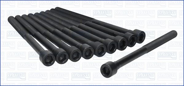 AJUSA Topplocksbultsats 81002700 Byta Topplocksbultar Nissan Almera Mk2 kostnad AJUSA 81002700