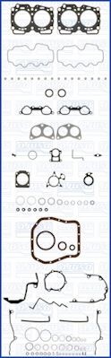 AJUSA Hel packningssats, motor 50165500 AJUSA 50165500 Hel packningssats motor Subaru Impreza GG original