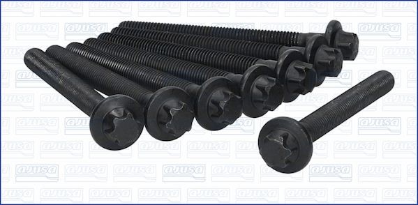 AJUSA Jogo de parafusos da cabeça do motor 81040500 Parafuso allen cabeça cilindrica AJUSA Mitsubishi L 200 81040500