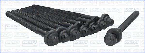 AJUSA Cilindru galvas skrūvju komplekts 81049700 AJUSA 81049700 Cilindra galvas skrūves Peugeot 407 6D orģinālās cena