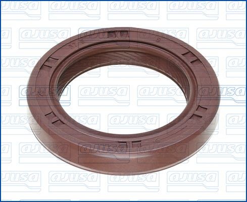 AJUSA Crankshaft seal 15096500 AJUSA 15096500 Hyundai i30 Coupe crankshaft gasket replacement