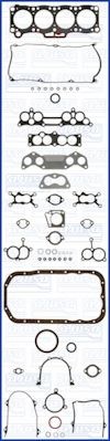 AJUSA Hel packningssats, motor 50075300 Packningar, motor Mazda GD 50075300 AJUSA