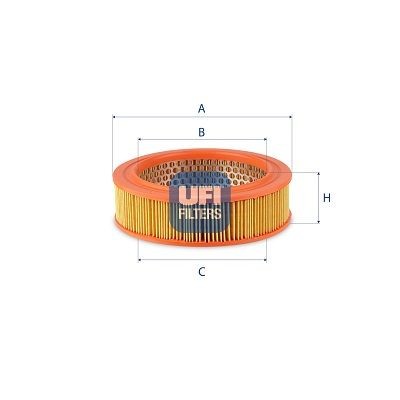 UFI Filtro aria 27.720.00 27.720.00 UFI Filtro aria SEAT prezzo