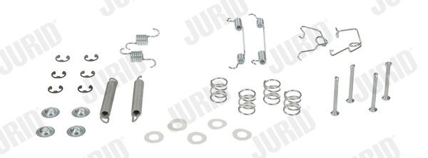 JURID Toebehoren, remschoen 771104J Rem montageset JURID CLIO 771104J goedkoop