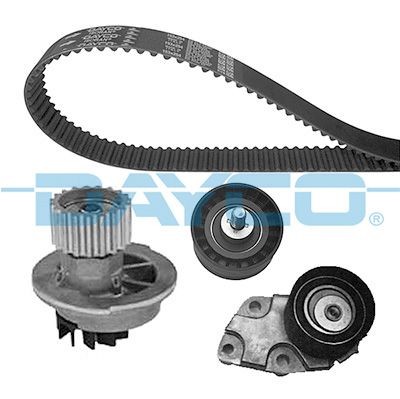 DAYCO Tandremssæt med vandpumpe KTBWP5590 Vandpumpe + tandremssæt DAYCO TRAILBLAZER KTBWP5590 billig