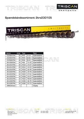 TRISCAN Pakningssæt, krumtaphus 595-5017 Pakningssæt krumtaphus TRISCAN Chevrolet KALOS 595-5017
