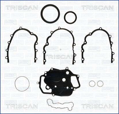 TRISCAN Pakkingsset, motorblok 595-85125 Carterpakking set TRISCAN PORSCHE 595-85125