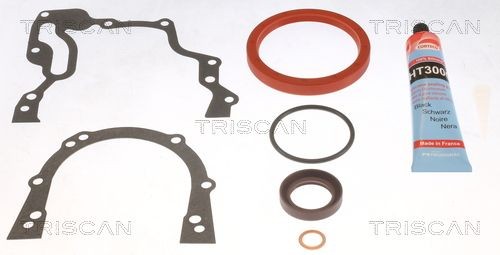 TRISCAN Sada tesnení kľukovej skrine 595-8598 Sada tesnení kľukovej skrine TRISCAN Volkswagen TOURAN 595-8598