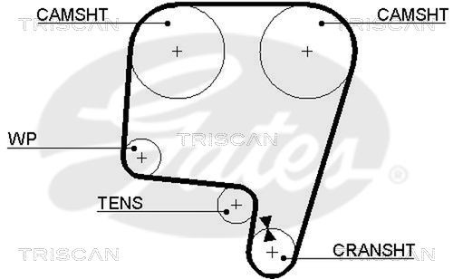 TRISCAN Klapikaanekruvikomplekt 98-4120 98-4120 Klapikaanekruvikomplekt TRISCAN MERCEDES-BENZ V-klass