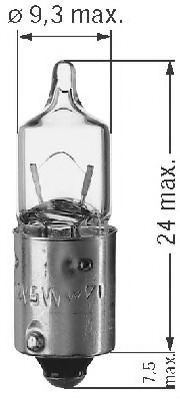 BERU Pære, instrumentbelysning 0500112051 Kombiinstrument BERU TOYOTA 0500112051