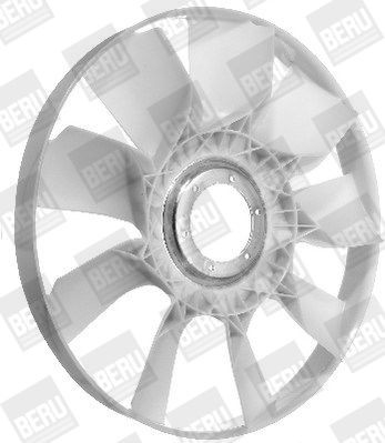 BERU Hélice du ventilateur de refroidissement moteur LR019 LR019 Helice moto ventilateur du radiateur moteur BERU LAND ROVER FREELANDER